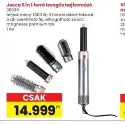Interspar Jocca 5 in 1 forró levegős hajformázó ajánlat