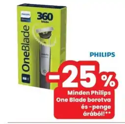 Interspar Philips One Blade borotva ajánlat