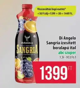 Coop Di Angelo Sangria ízesített boralapú ital ajánlat