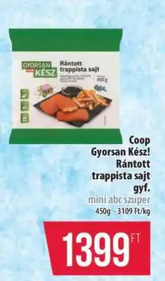 Coop Coop Gyorsan Kész! Rántott trappista sajt gyf ajánlat