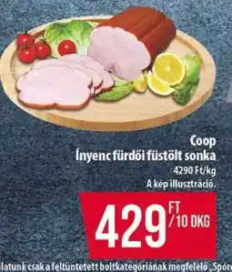 Coop Coop ínyenc fürdői füstölt sonka ajánlat