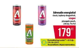 Coop ADRENALIN Energiaital ajánlat