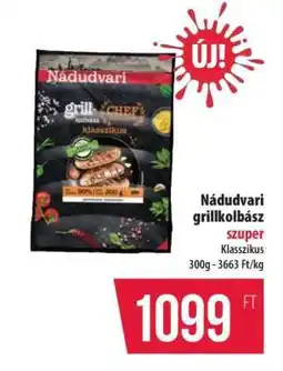 Coop Nádudvari grillkolbász ajánlat