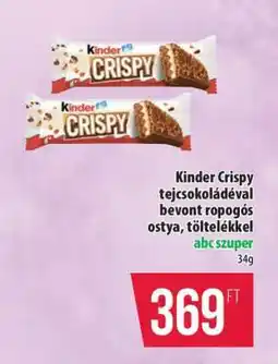 Coop Kinder Crispy ajánlat