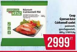 Coop Coop Gyorsan kész Csirkemell szelet ajánlat