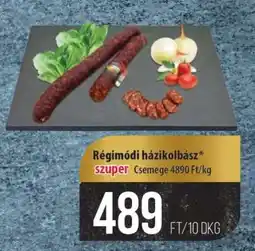 Coop Régimódi házikolbász ajánlat