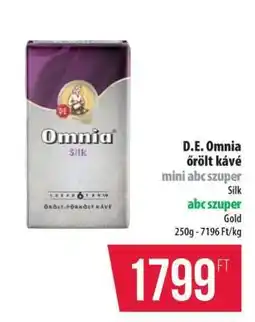 Coop D.E. Omnia őrölt kávé ajánlat