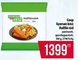 Coop Coop Gyorsan kész Halfilé rúd ajánlat