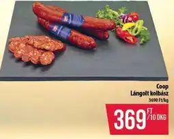 Coop Coop lángolt kolbász ajánlat