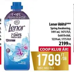 Coop LENOR Öblítő ajánlat