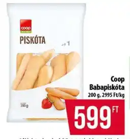 Coop Coop Babapiskóta ajánlat