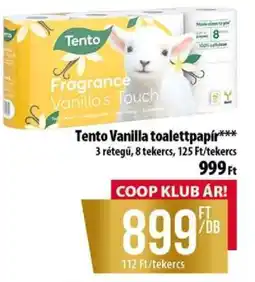 Coop Tento Vanilla toalettpapír ajánlat
