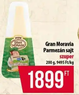 Coop Gran Moravia Parmezán sajt ajánlat