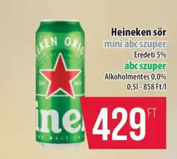 Coop Heineken sör ajánlat