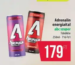 Coop ADRENALIN Energiaital ajánlat