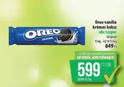 Coop Oreo vanília krémes keksz ajánlat
