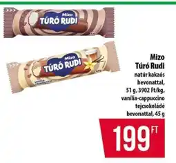Coop MIZO Túró Rudi ajánlat