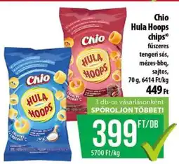 Coop Chio Hula Hoops chips ajánlat