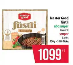 Coop MASTER GOOD FÜSTLI ajánlat