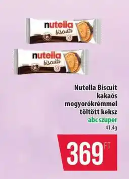Coop Nutella Biscuit ajánlat