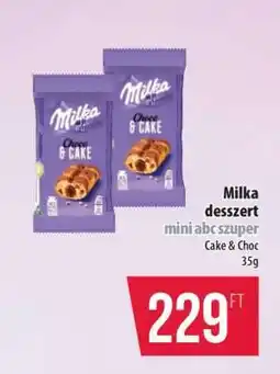 Coop Milka desszert mini abc szuper ajánlat