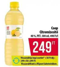 Coop Coop citromízésítő ajánlat