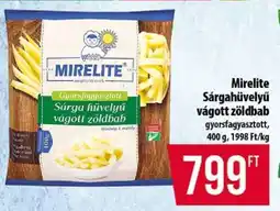 Coop Mirelite Sárgahüvelyű vágott zöldbab ajánlat