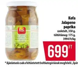 Coop KOFA Jalapeno Paprika ajánlat