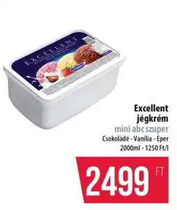 Coop Excellent jégkrém mini abc szuper ajánlat