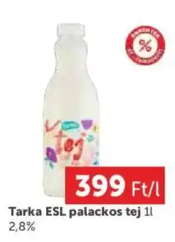 PRIVÁT Tarka ESL palackos tej ajánlat