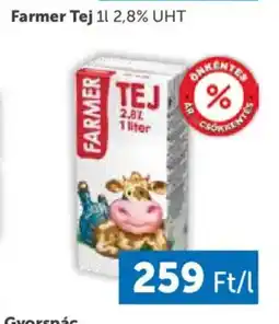 PRIVÁT Farmer Tej ajánlat