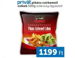 PRIVÁT privat pikáns csirkemell csíkok ajánlat