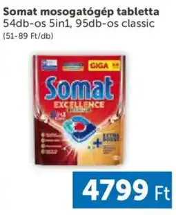 PRIVÁT Somat mosogatógép tabletta ajánlat
