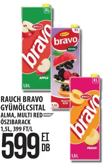 RAUCH BRAVO GYÜMÖLCSITAL