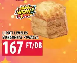 Coop LIPTI LEVELES BURGONYÁS POGÁCSA ajánlat