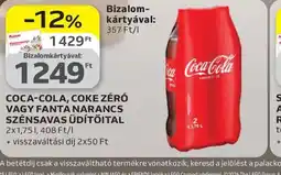 Auchan COCA-COLA SZÉNSAVAS ÜDÍTŐITAL ajánlat