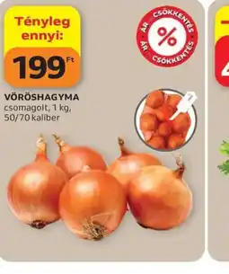 Auchan VÖRÖSHAGYMA ajánlat