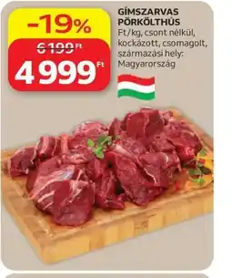 Auchan GÍMSZARVAS PÖRKÖLTHÚS ajánlat