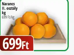 Real Narancs II. osztály kg ajánlat