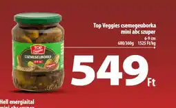 Coop Top Veggies csemegeuborka ajánlat