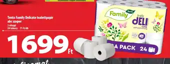 TENTO FAMILY toalettpapír