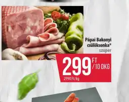 Coop Pápai Bakonyi csülöksonka ajánlat