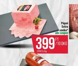 Coop Pápai Extra sonka ajánlat