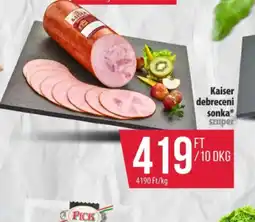 Coop Kaiser debreceni sonka ajánlat