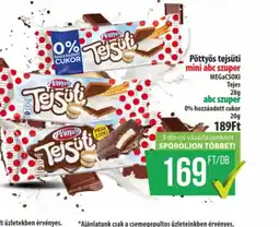 Coop Amos Pöttyös tejsüti mini abc szuper ajánlat
