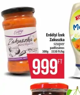 Coop Erdélyi Ízek Zakuszka ajánlat