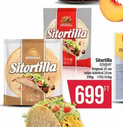 Coop Sitortilla tortilla ajánlat