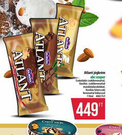 Coop Atlant jégkrém ajánlat