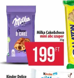 Coop Milka Cake&choco mini abc ajánlat