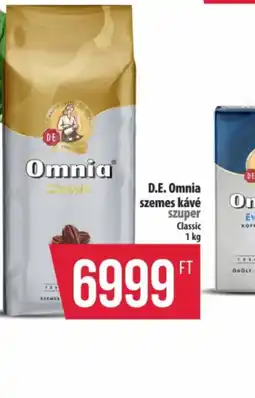 Coop D.E. Omnia szemes kávé ajánlat